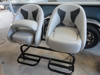 Custom Aluminum Captain Chairs.