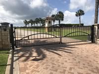 Custom Entry Gate.