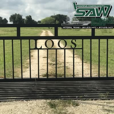 Custom Entry Gates in Victoria Texas