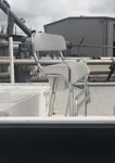 Custom Aluminum Leaning Post.