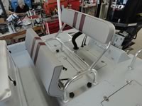 Custom Aluminum Bench Seat.