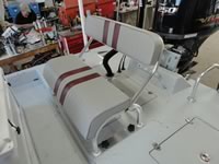Custom Aluminum Bench Seat.