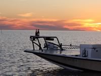 Custom Front Deck Fishing Platform.