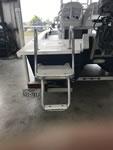 Custom Aluminum Swim Ladder and Platform.